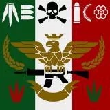 Mexican flag guns and bullets